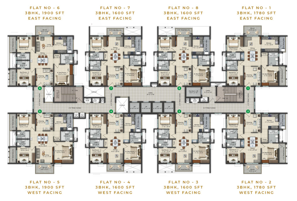 Floor Plans - KSR Greens